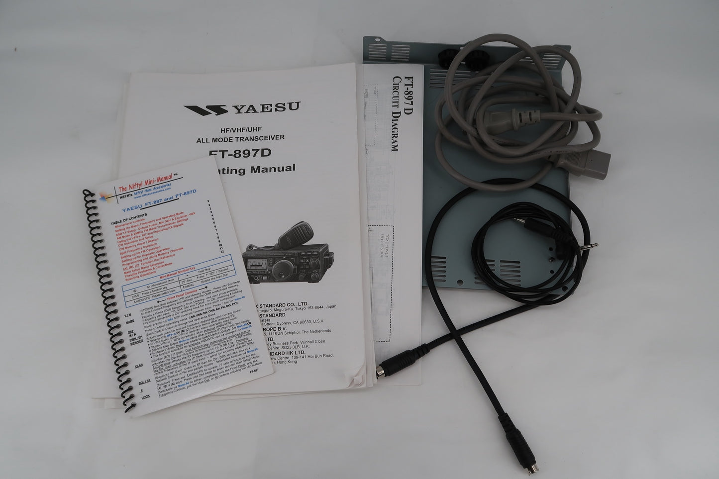 U18785 Used Yaesu FT-897D HF/VHF/UHF All-Mode Transceiver w/ FP-30B & FC-30 Tuner/Pwr. Supply