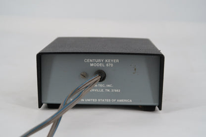 U18805 Used Ten-Tec Model 670 Century Keyer