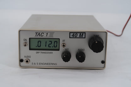 U18836 Used S&S Engineering TAC-1 QRP Transceiver 40M Model
