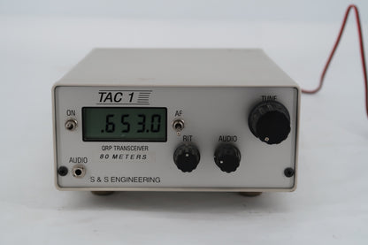 U18837 Used S&S Engineering TAC-1 QRP Transceiver 80M Model