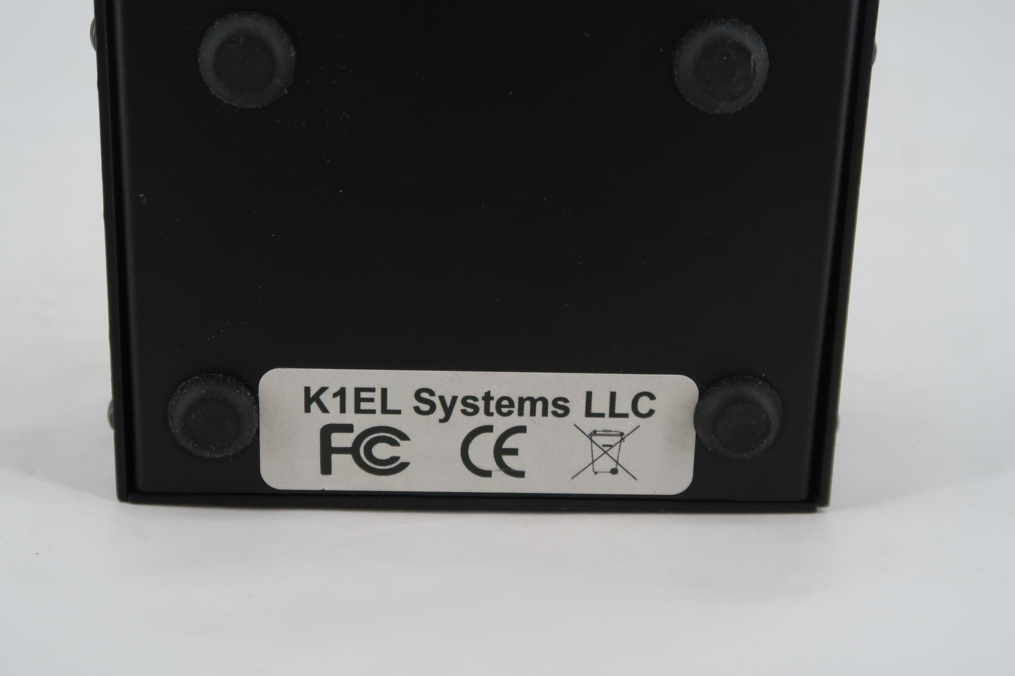 U18852 Used K1EL Model K44 CW Keyboard & Reader w/ Audio Splitter