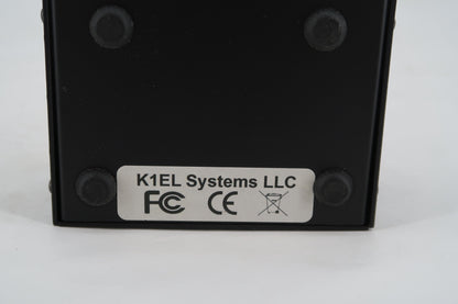 U18852 Used K1EL Model K44 CW Keyboard & Reader w/ Audio Splitter