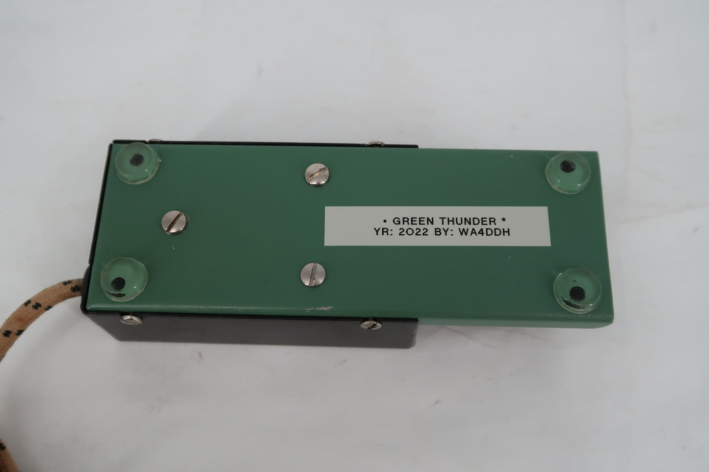 U18855 Used WA4DDH "Green Thunder" Straight Key
