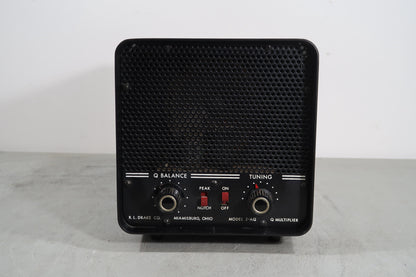 U18880 AS IS Untested R.L. Drake Model 2-AQ Speaker & Q Multiplier