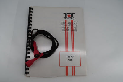 U18911 Used Ten-Tec Model 425 Titan Power Amplifier w/ Power Supply