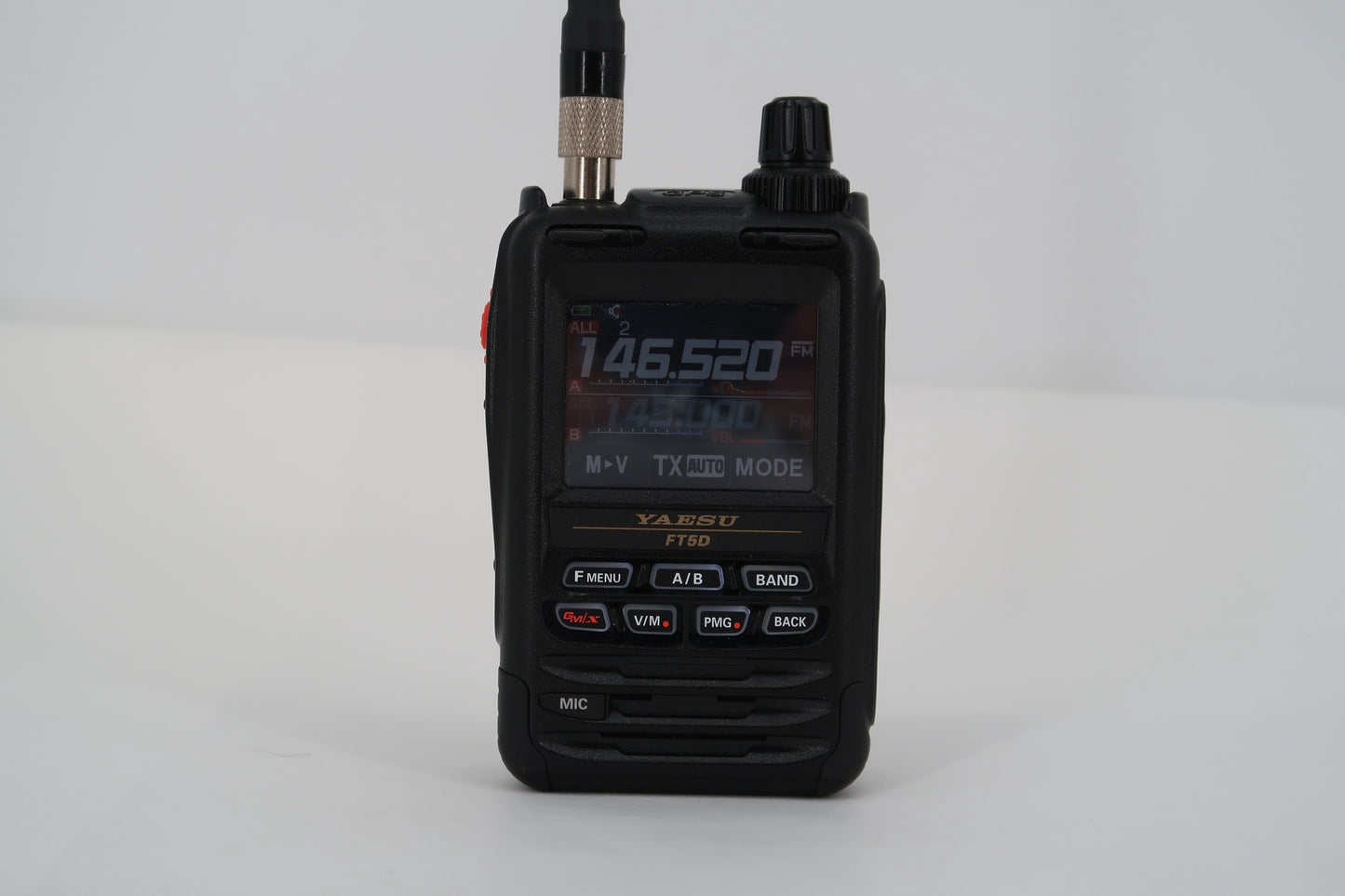 U18953 Used Yaesu FT5DR Dual Band Digital Transceiver w/ RT Systems & Extras