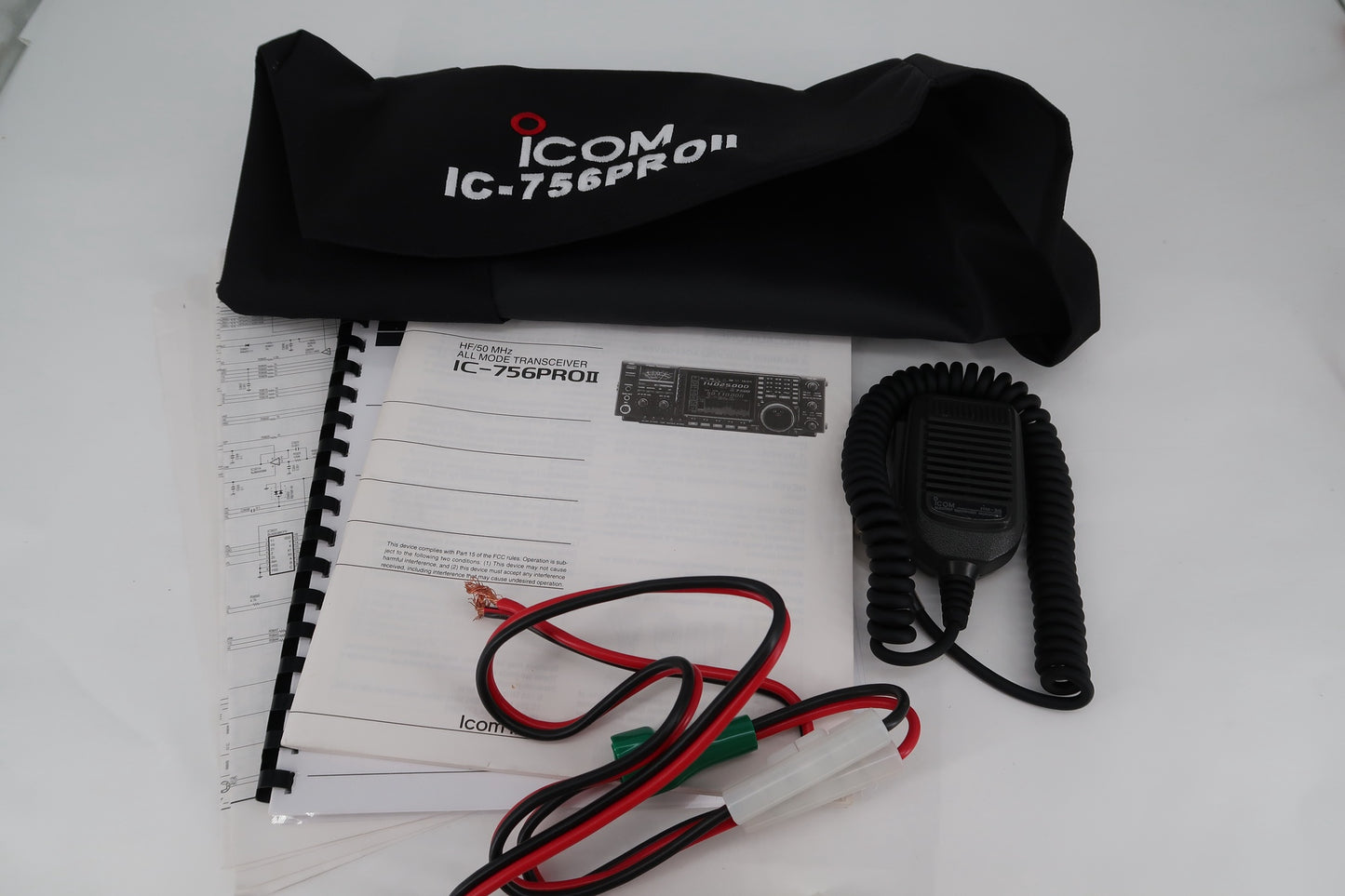 U17592 Used Icom IC-756ProII HF/50MHz Transceiver