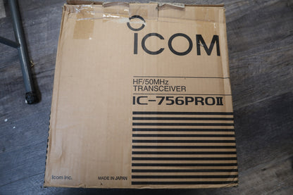 U17592 Used Icom IC-756ProII HF/50MHz Transceiver