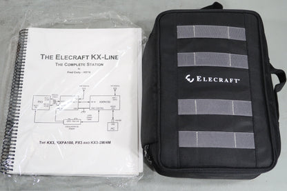 U18999 Used Elecraft KX3 & PX3 Shack in a pack Portable All-Mode Transceiver & Pandapter Station Kit