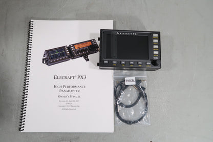 U18999 Used Elecraft KX3 & PX3 Shack in a pack Portable All-Mode Transceiver & Pandapter Station Kit
