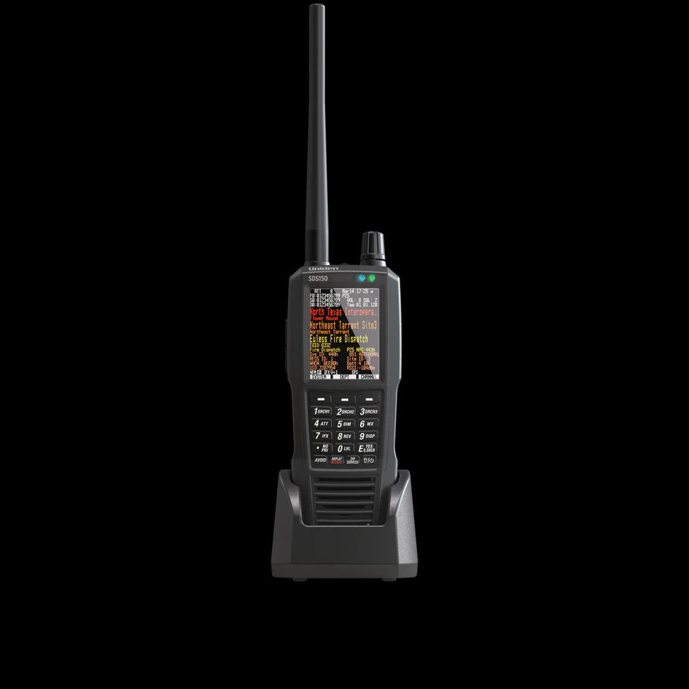 Store Demo Uniden SDS150 — The Most Advanced True I/Q™ Handheld Radio Scanner Yet