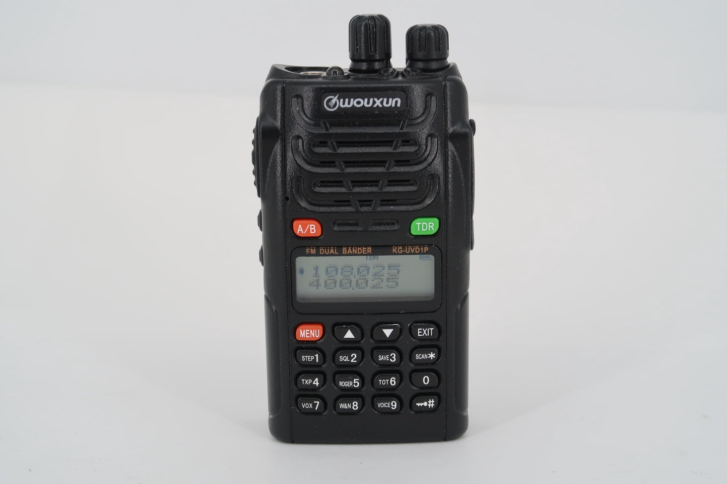 U19003 Used Wouxun KG-UVD1P Dual-Band Two-Way Handheld Radio