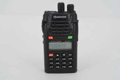 U19003 Used Wouxun KG-UVD1P Dual-Band Two-Way Handheld Radio