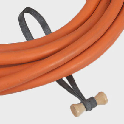 Bongo Ties 5" Elastic Cable Ties (10-Pack, Black)