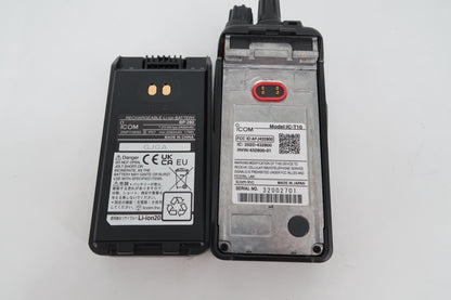 U19025 Used Icom IC-T10 Dual Band VHF/UHF Handheld Transceiver