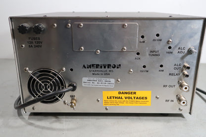 U19079 Used Ameritron AL-811H HF Amplifier Weak Tubes