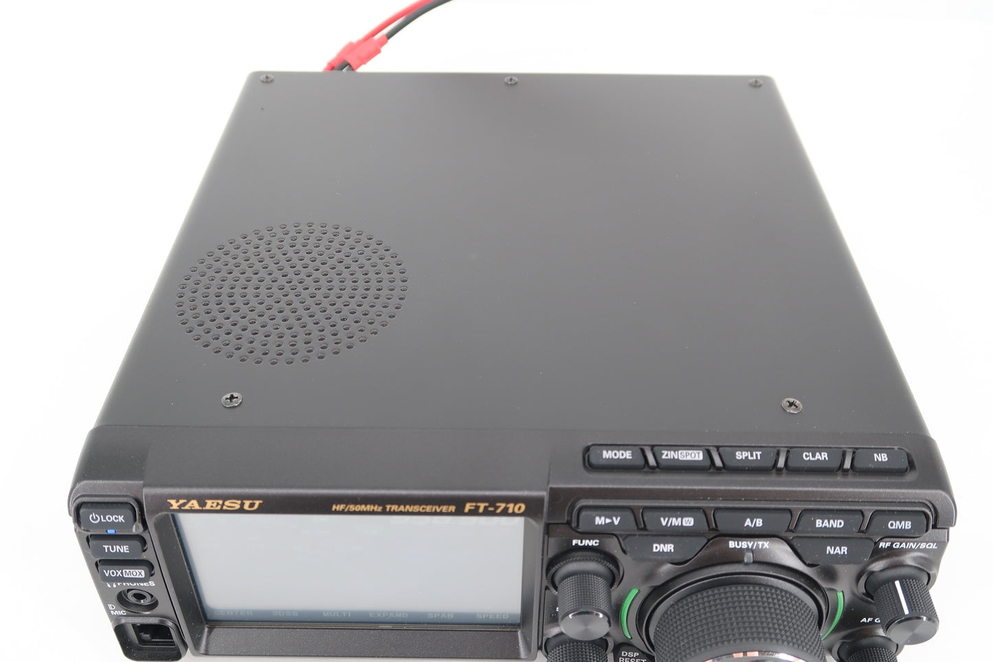 U19086 Used Yaesu FT-710 Field AESS HF/50 MHz Transceiver w/ SP-40  & Extra