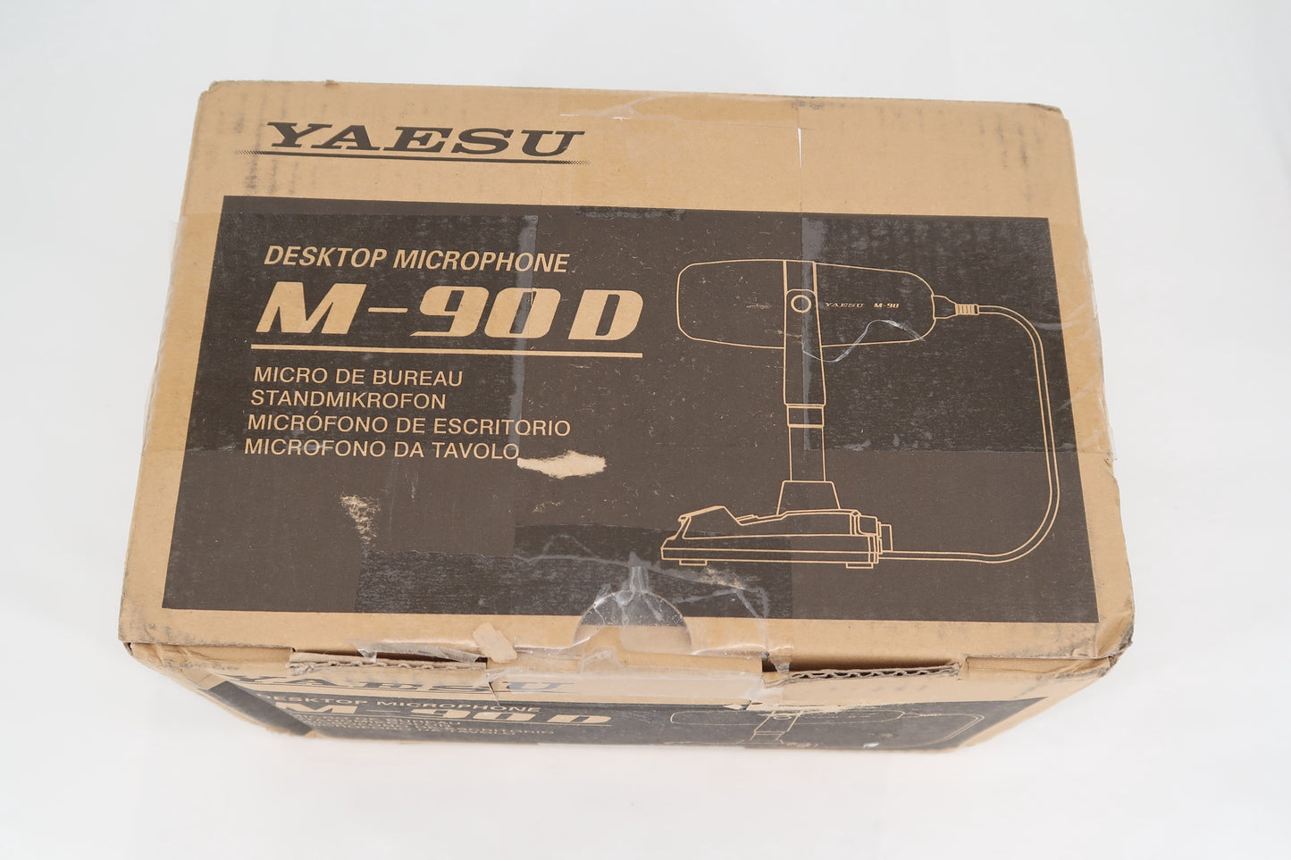 U19099 Used Yaesu M-90D Desktop Microphone