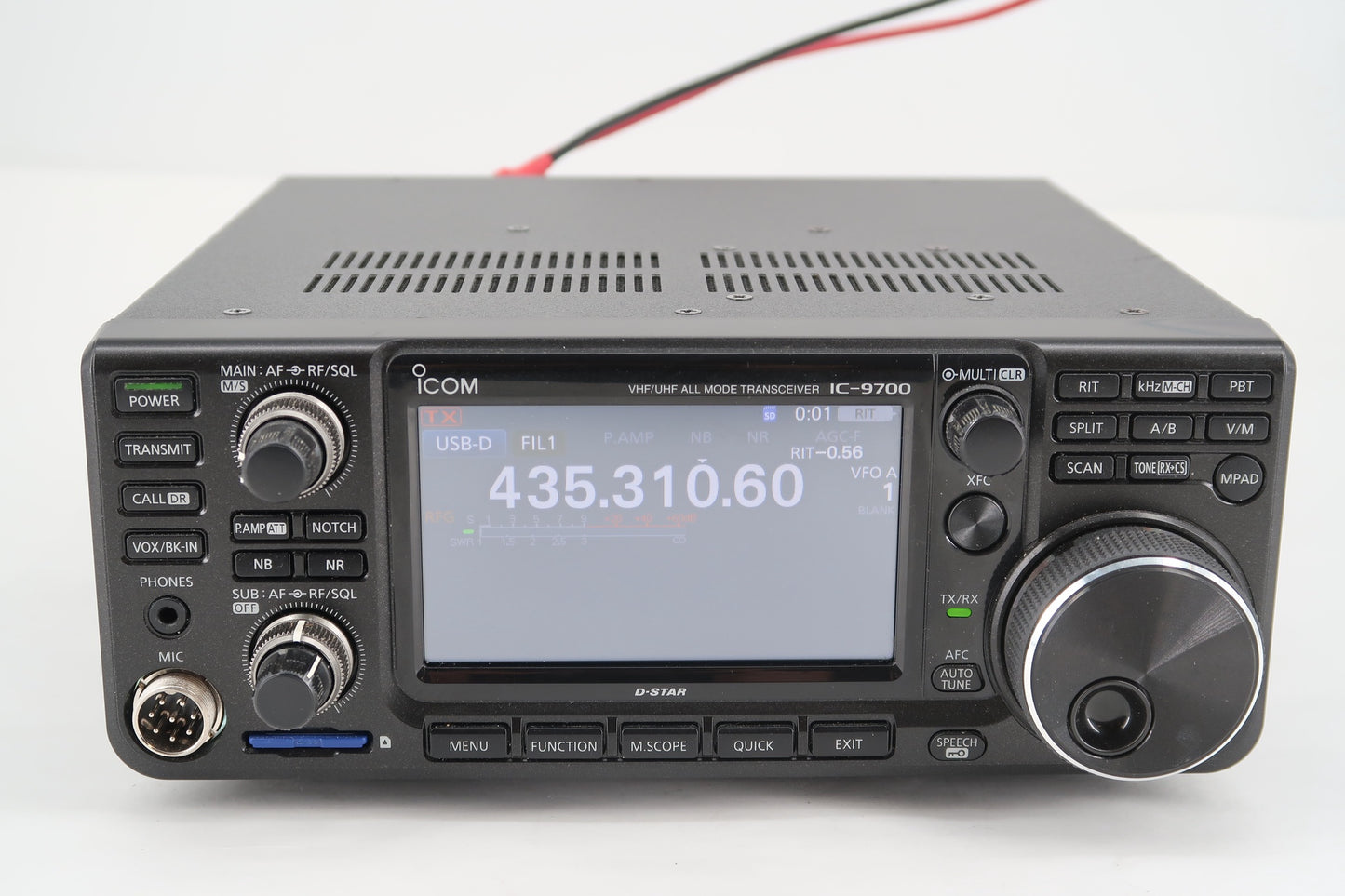 U19101 Used Icom IC-9700 144/440MHz & 1.2GHz All-Mode Transceiver