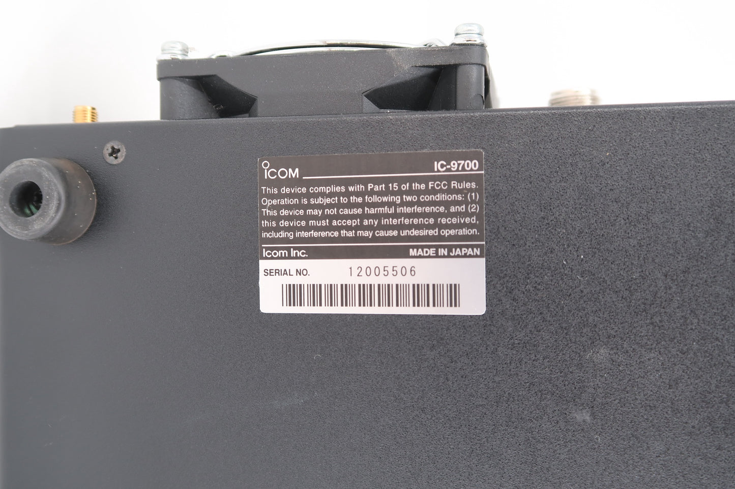 U19101 Used Icom IC-9700 144/440MHz & 1.2GHz All-Mode Transceiver