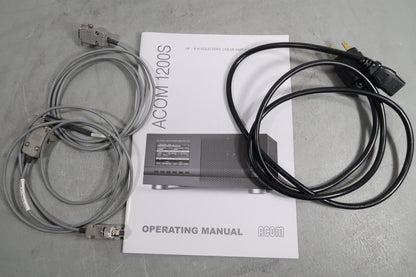 U19121 Used ACOM 1200S 1.8-54MHz Linear Amplifier w/ 04AT Antenna Tuner & Switch (240V)