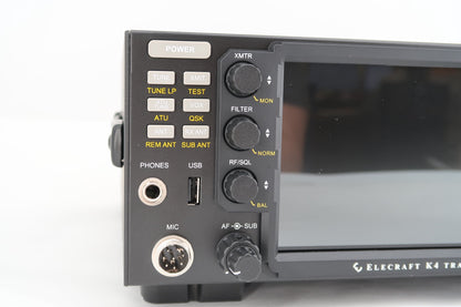 U19131 Used Elecraft K4D 160-6m All-Mode Transceiver w/ KAT4 Tuner & KPOD Controller