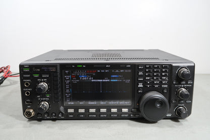 U19135 Used ICOM IC-7600 Amateur HF/ 50MHz Transceiver w/ New Mic & Power Cord