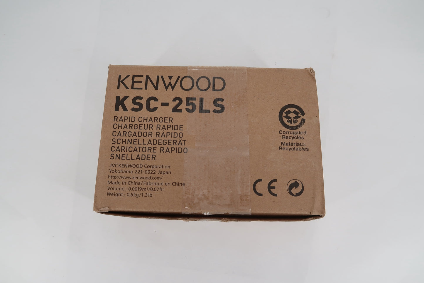 U19155 Used Kenwood KSC-25LS Rapid Desktop Charger