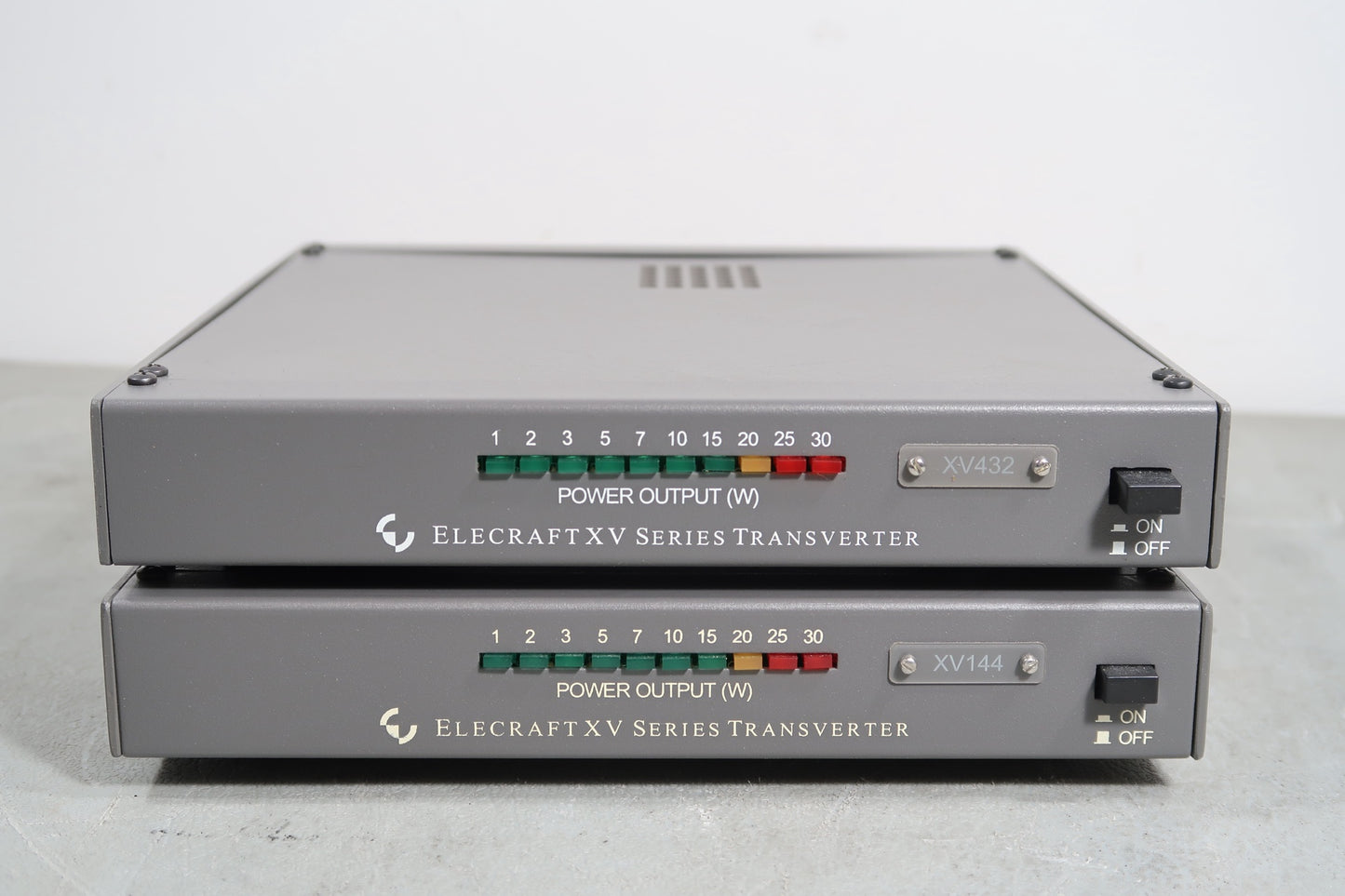 U19167 Used Elecraft XV144 & XV432 Transverter Set, 144MHz/432MHz