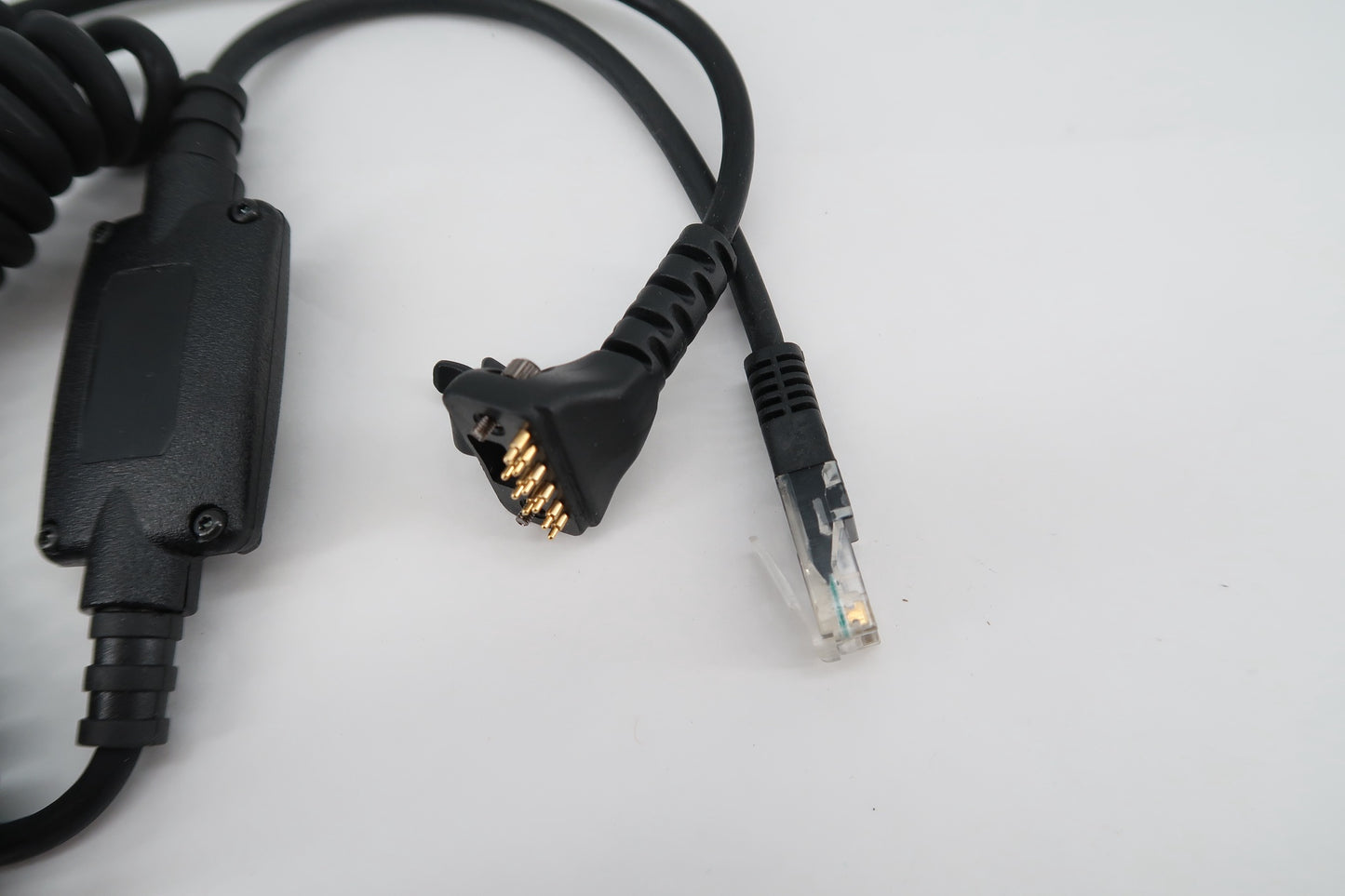 IO-104 Icom Overstock RedHawk IAS OPC-RHI1D Connector Cable P25/Analog Radio to Redhawk Mic