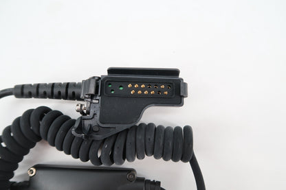IO-116 Icom Overstock IAS OPC-XTX5000 Redhawk Connecting Cable for Motorola Radios (Built-In Power Cord)