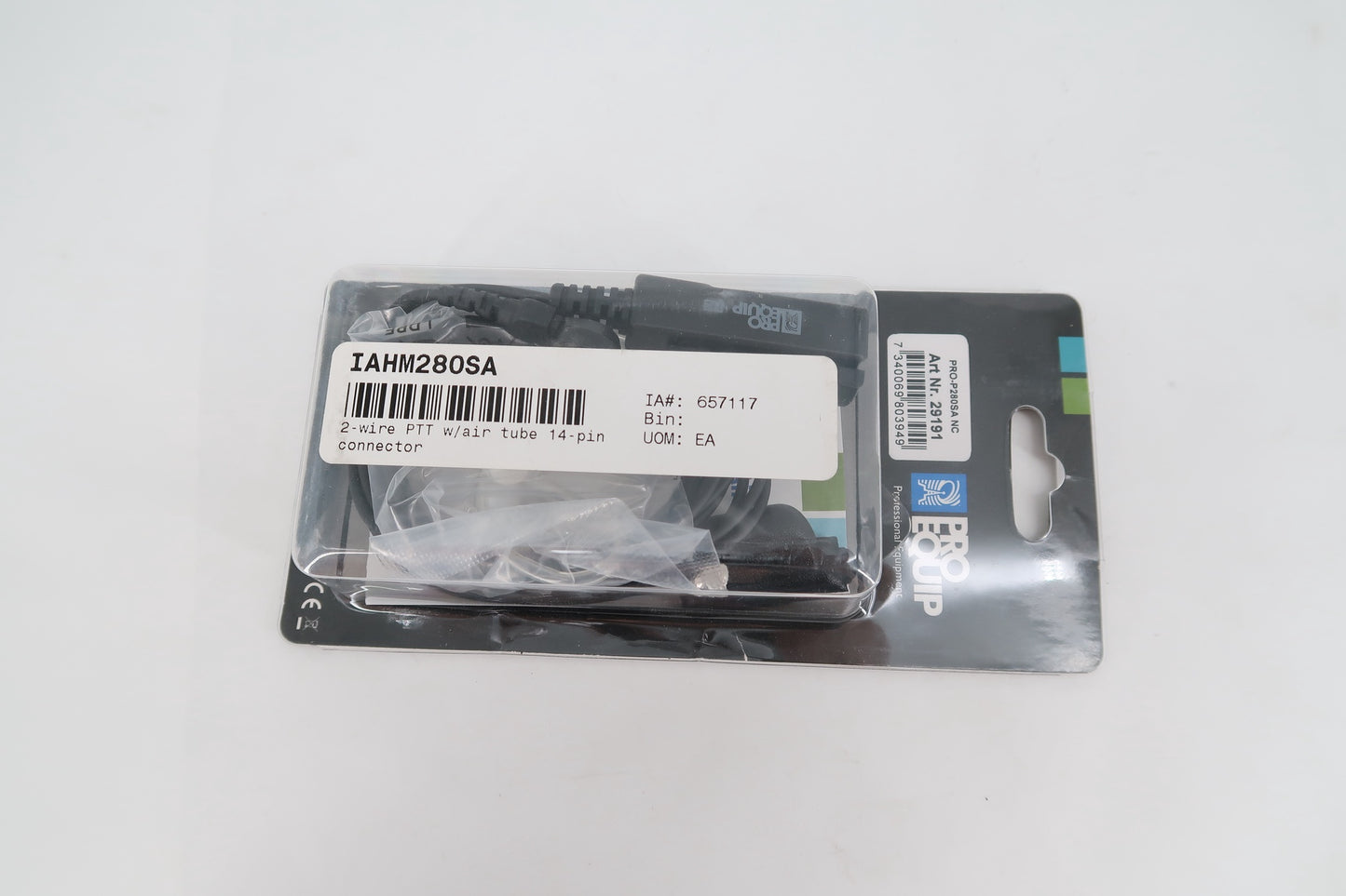 IO-112 Icom Overstock IAHM-280SA 14-Pin 2-Wire PTT w/ Air Tube