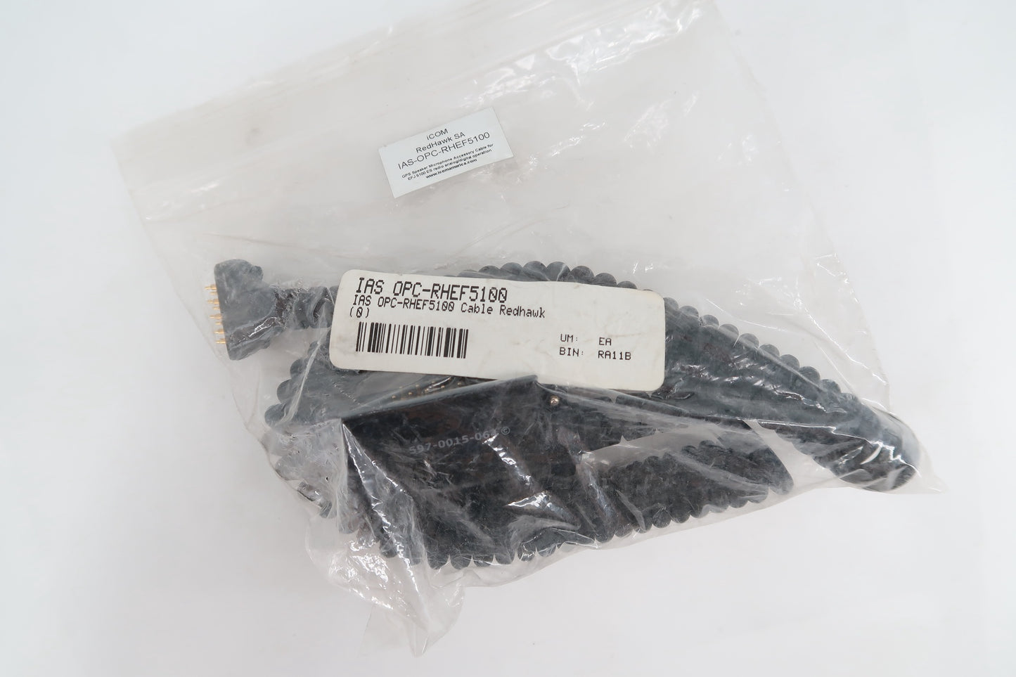 IO-115 Icom Overstock IAS OPC-RHEF5100 Redhawk Connecting Cable for F5100