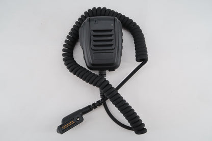 IO-110 Icom Overstock IAHM-1400 Heavy Duty IP67 Rated Speaker Microphone; Fed-Only