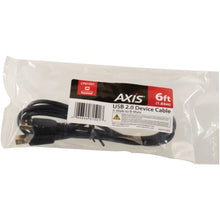 A-Male to B-Male USB 2.0 Cable, 6ft