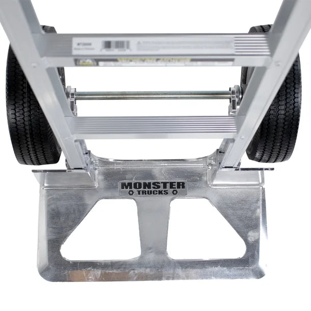 Monster Trucks® SUPER MAXX II™ Aluminum Hand Truck with Foam Rubber Tires, Loop Handle Uninstalled