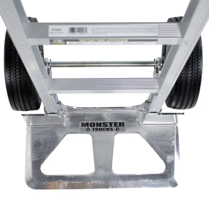 Monster Trucks® SUPER MAXX II™ Aluminum Hand Truck with Foam Rubber Tires, Loop Handle Uninstalled