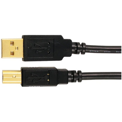 A-Male to B-Male USB 2.0 Cable, 6ft