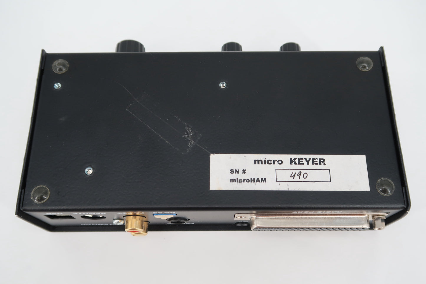 U19377 Used microHAM microKeyer USB CW Keyer