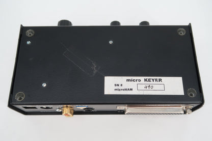 U19377 Used microHAM microKeyer USB CW Keyer