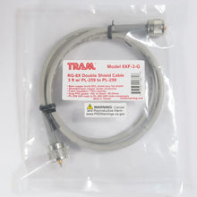 Tram® 3-Ft. RG-8X PL-259 to PL-259 Tramflex Double-Shield Low Loss Precision RF Coax Cable (3 Ft.)