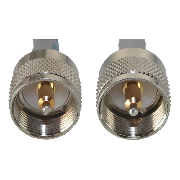 Tram® 3-Ft. RG-8X PL-259 to PL-259 Tramflex Double-Shield Low Loss Precision RF Coax Cable (3 Ft.)