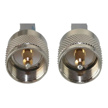 Tram® 3-Ft. RG-8X PL-259 to PL-259 Tramflex Double-Shield Low Loss Precision RF Coax Cable (3 Ft.)