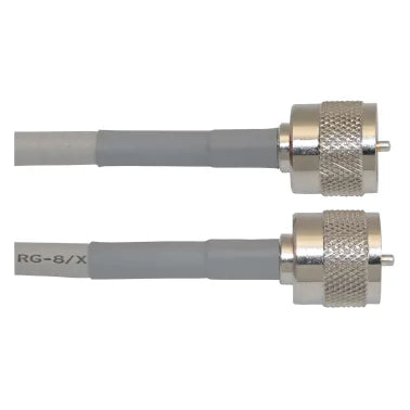 Tram® 3-Ft. RG-8X PL-259 to PL-259 Tramflex Double-Shield Low Loss Precision RF Coax Cable (3 Ft.)