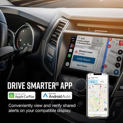 Escort MAX 360c Laser Radar Detector, WiFi and Bluetooth Enabled, Black Blowout Deal!