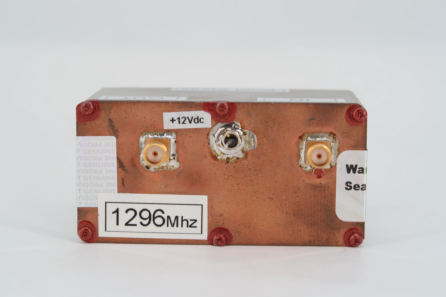 U19573 Used WA2ODO N8973B NFM Low-Noise Amplifier 1296MHz NF .258dB - Gain 31.672dB 