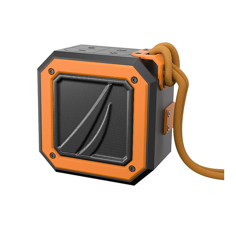 Nautica 15 -Watt Bluetooth Indoor Portable Speaker in Orange 1 Speaker Set