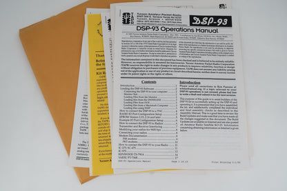 U19583 Used TAPR DSP-93 Digital Signal Processing Kit