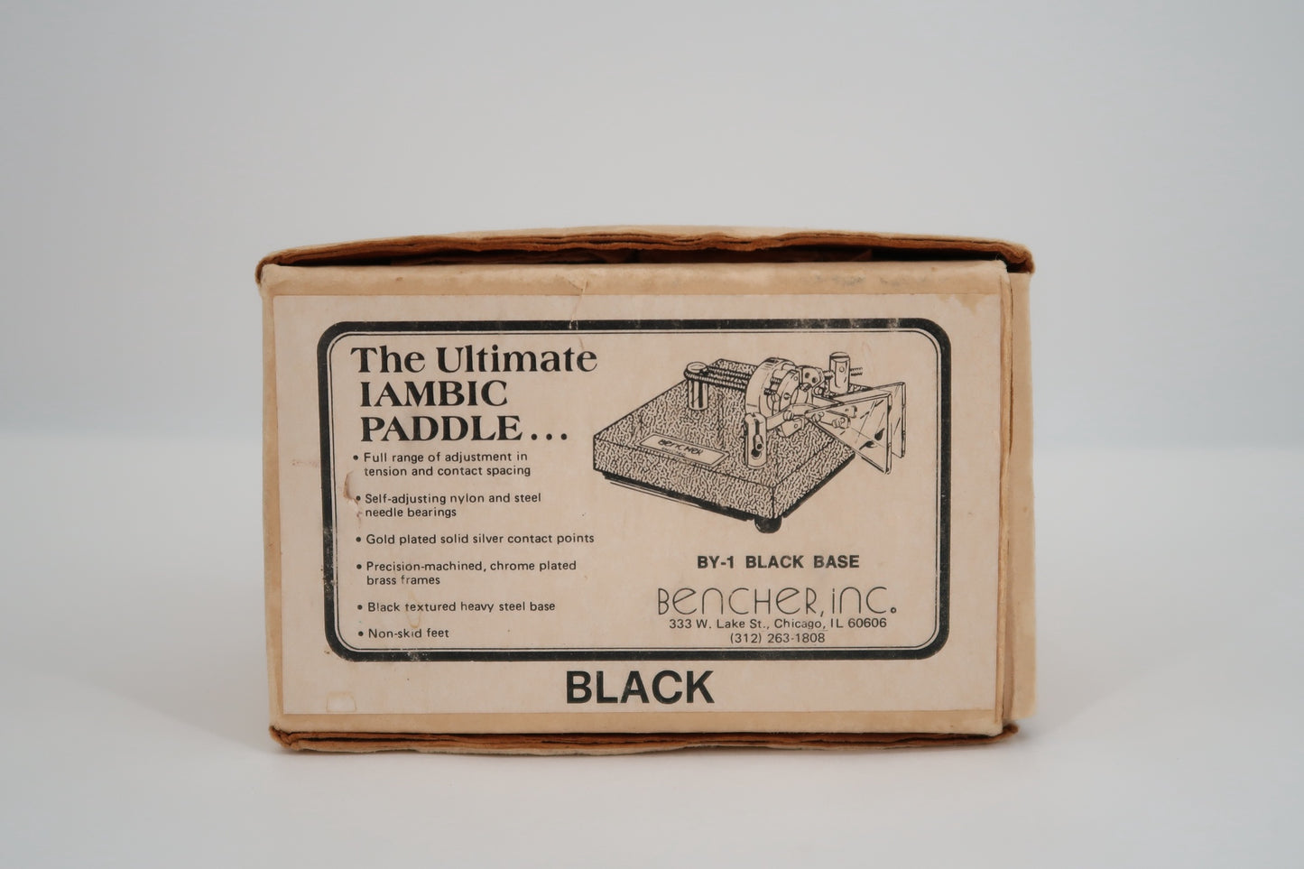 U19382 Used Bencher BY-1 Iambic Paddle Key