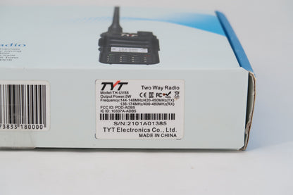 U19637 Used TYT TH-UV88 Dual-Band Two-Way Handheld Radio
